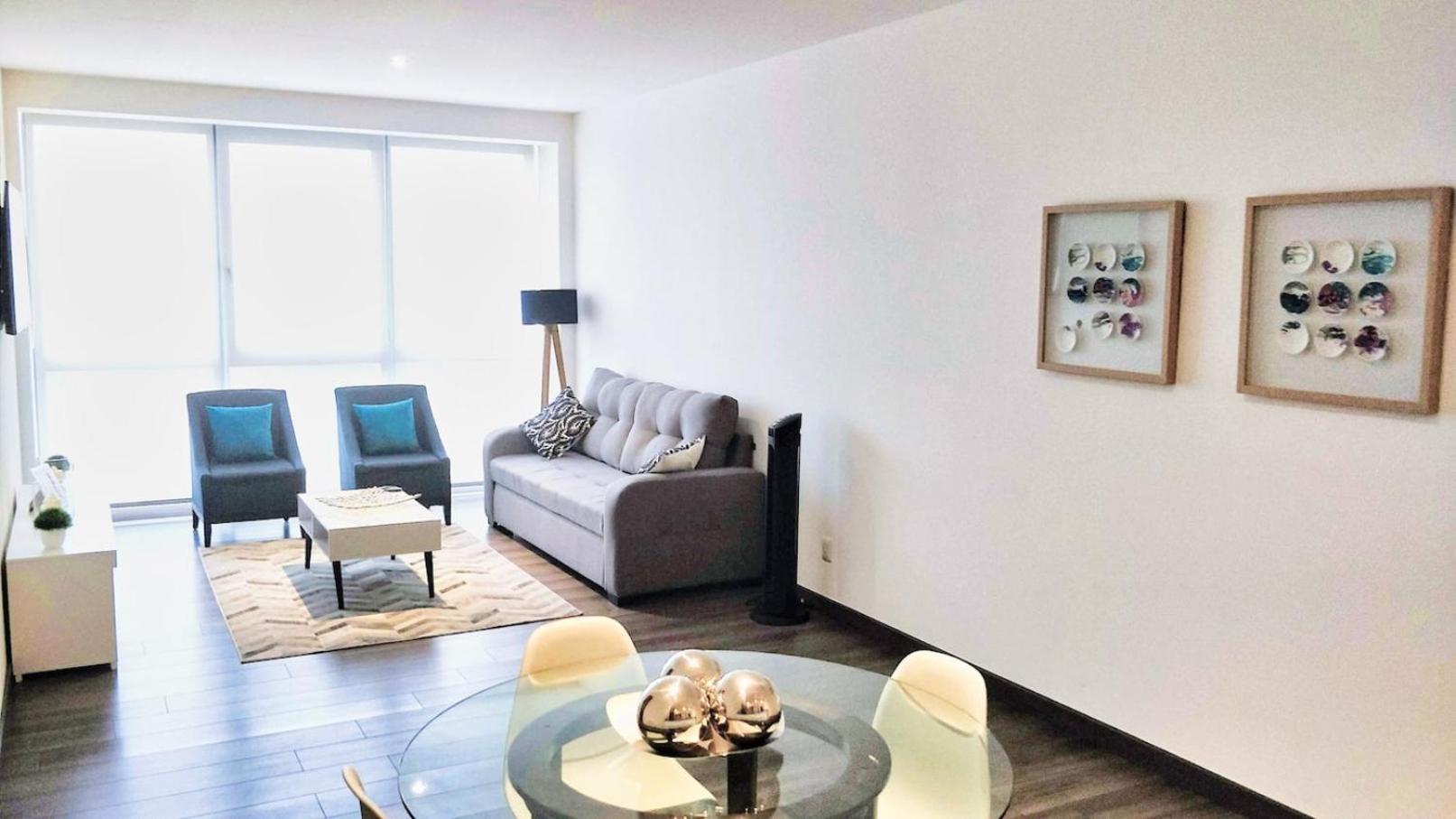 Great Location, High Speed Wifi, Beautiful 1Br Apt Mexiko-Stadt Exterior foto