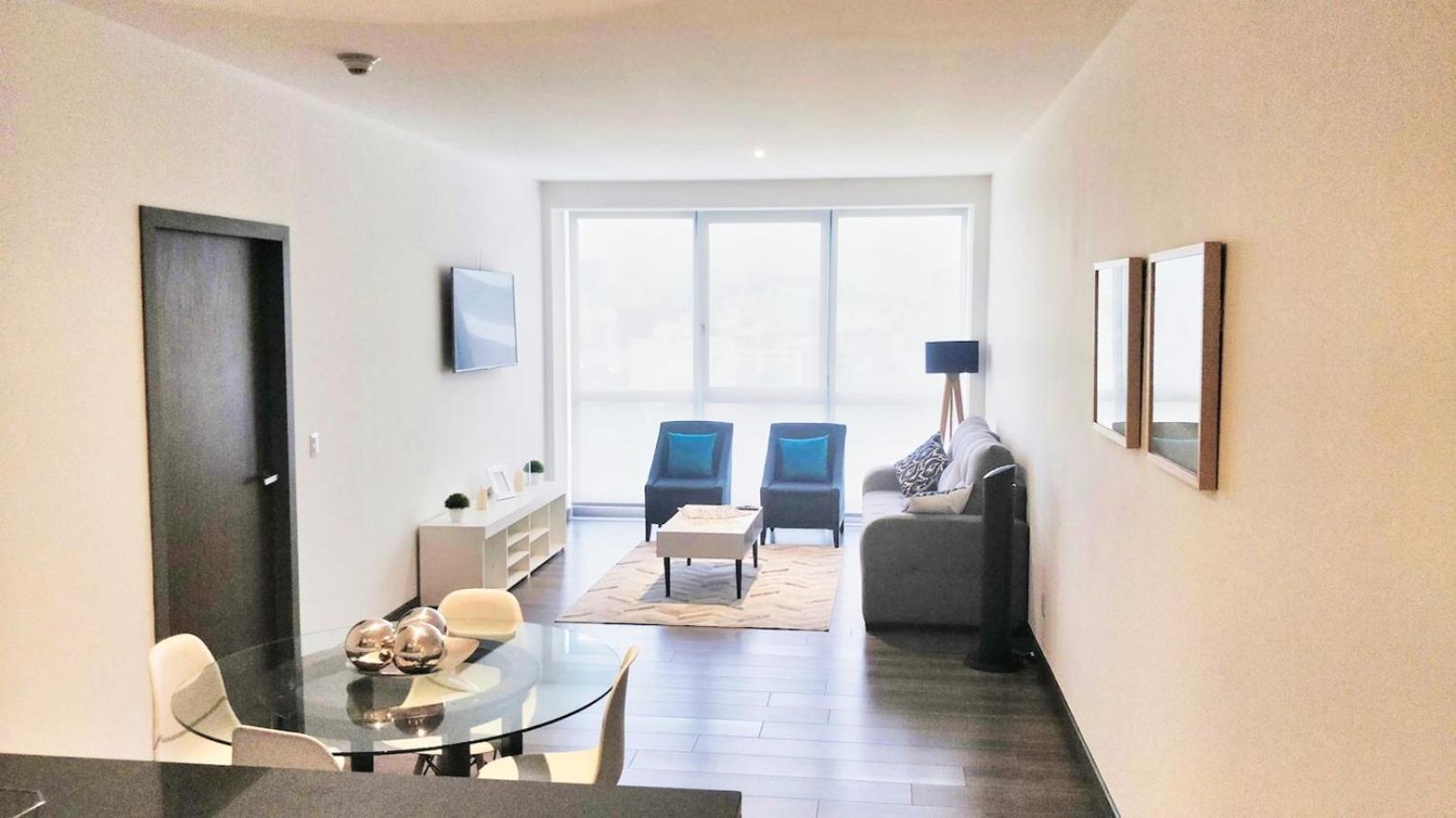 Great Location, High Speed Wifi, Beautiful 1Br Apt Mexiko-Stadt Exterior foto